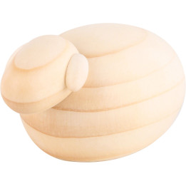 Schaf einzeln, natur - 3,5 cm