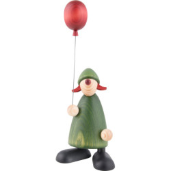 Gratulantin Lina mit Luftballon - 17 cm