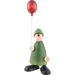 Gratulant Linus mit Luftballon - 17 cm