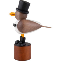 Möwe Bräutigam grau - 12,5 cm