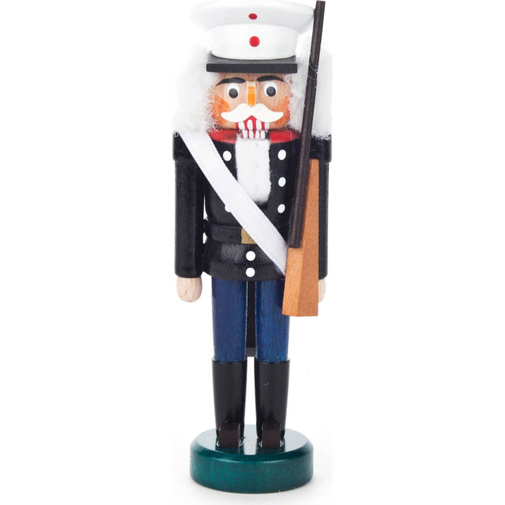 Nutcracker - US-Soldier Black-Blue - 13 cm / 5.1 inch