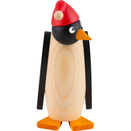 Penguin Woman with Cap - 12 cm / 4.7 inch