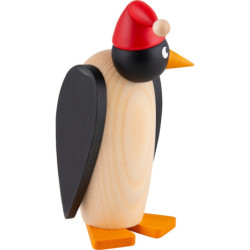 Penguin Woman with Cap - 12 cm / 4.7 inch