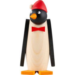 Pinguin mit Mütze - 12 cm
