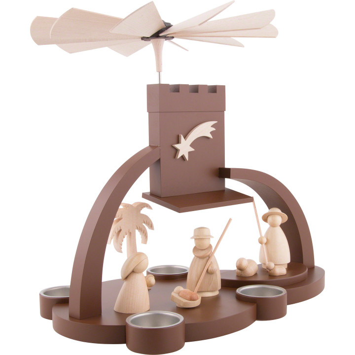 1-Tier Pyramid - Nativity - 29 cm / 11.4 inch