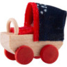 Doll's Pram with Blueprint Canvas - 2 cm / 0.8 inch