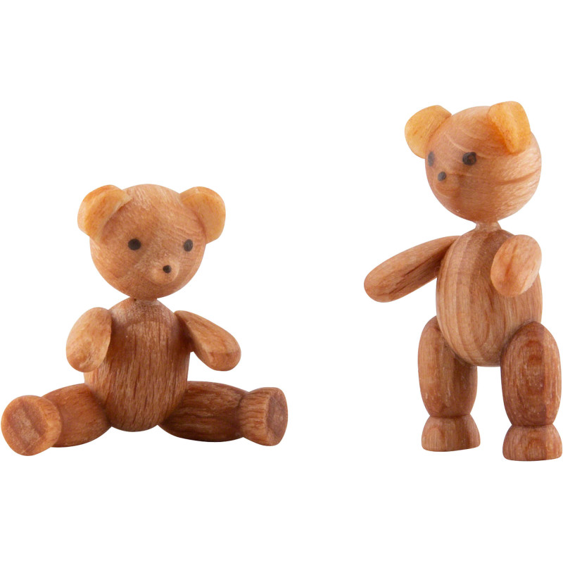 Zwei Bärenkinder - 2 cm