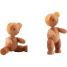 Two Bear Cubs - 2 cm / 0.8 inch