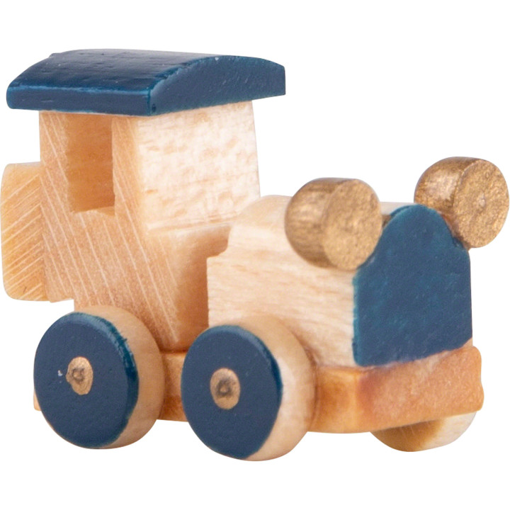 Oldtimer Car Blue - 1,3 cm / 0.5 inch