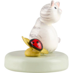 Kitten and Lady Bug - 2,2 cm / 0.9 inch