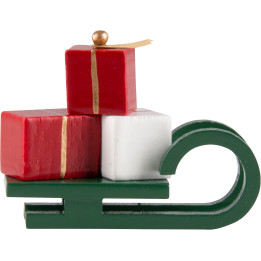 Sleigh with Presents - 2,4 cm / 0.9 inch
