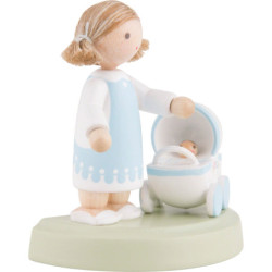Flachshaarkinder "Anne und Paul" - 5 cm