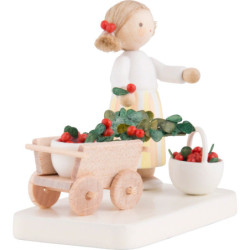 Flax Haired Children Cherry Harvest - 5 cm / 2 inch