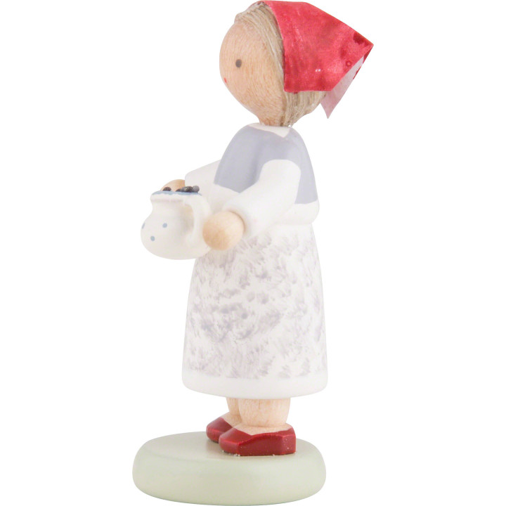 Flachshaarkinder Beerensammlerin - 5 cm