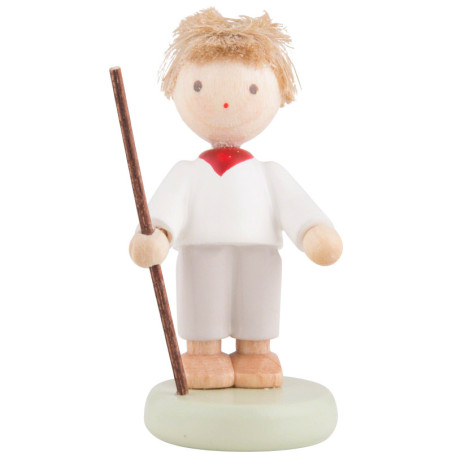 Flax Haired Children Little Brother - 5 cm / 2 inch