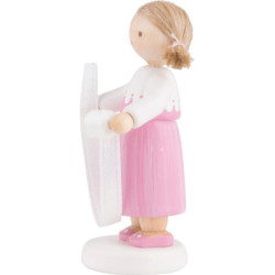 Flachshaarkinder Mädchen mit Schmuckband - 5 cm