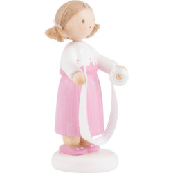 Flachshaarkinder Mädchen mit Schmuckband - 5 cm