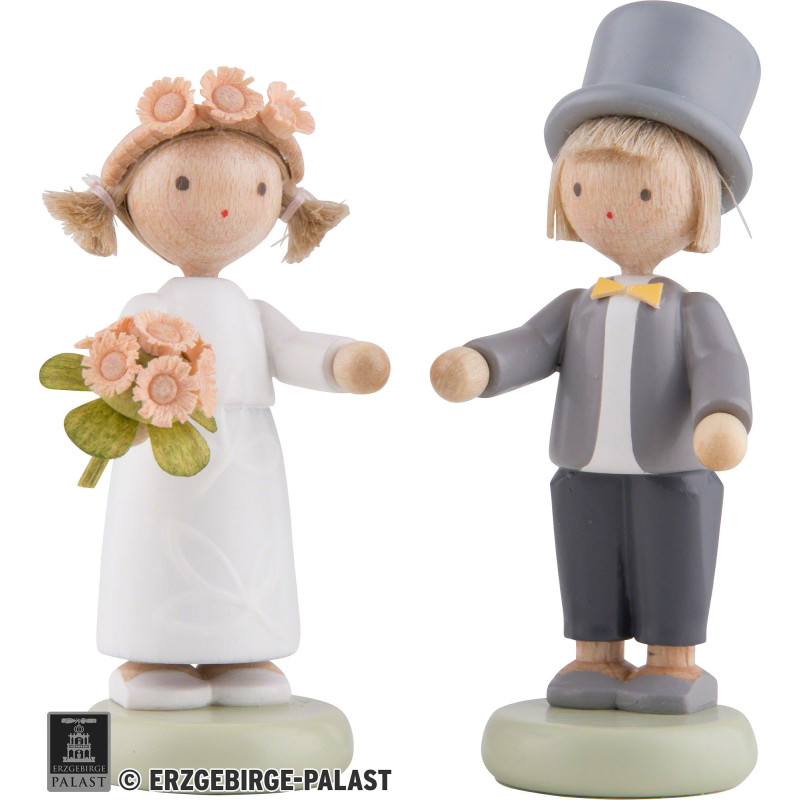 Flachshaarkinder Kinderhochzeit - 5 cm