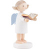 Flax Haired Angel with Music Book - 5 cm / 2 inch