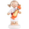Flax Haired Angel with Smoker Turk - 5 cm / 2 inch