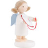 Flax Haired Angel with Tambour Frame - 5 cm / 2 inch