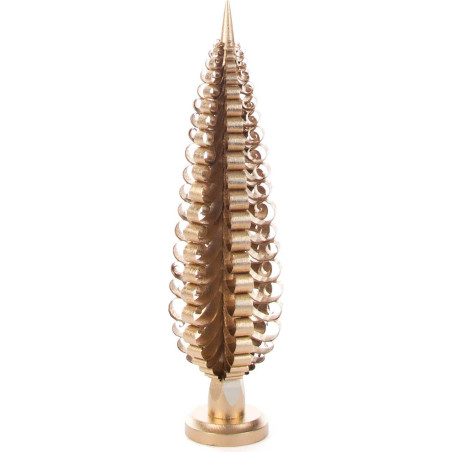 Spanbaum vergoldet - 20 cm