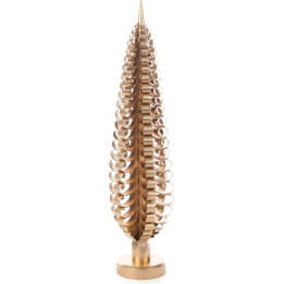 Spanbaum vergoldet - 25 cm