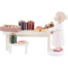 Flax Haired Children Chocolate Shopgirl - 5 cm / 2 inch