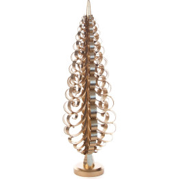 Wood Chip Tree - Golden - 35 cm / 13.8 inch