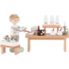Flax Haired Herbal Pharmacy with Boy - 8 cm / 3.1 inch