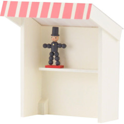 Flachshaarkinder Marktbude Jahrmarktstand - 8 cm