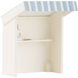 Flachshaarkinder Marktbude Stoffhändlerin - 8 cm