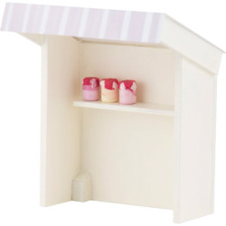 Flax Haired Children Stall Fruit Jam Kitchen - 8 cm / 3.1 inch