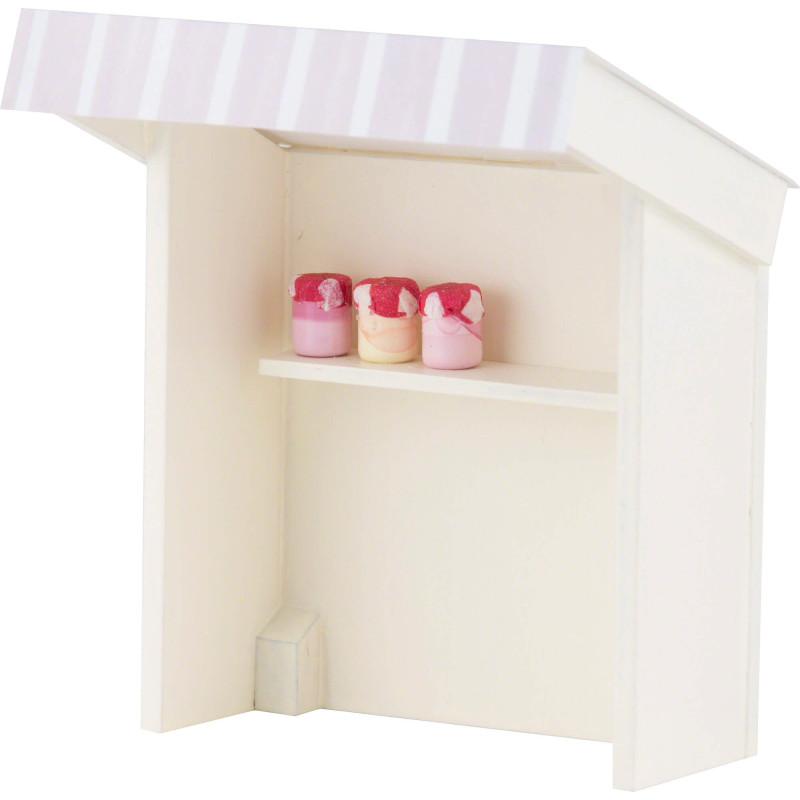 Flachshaarkinder Marktbude Marmeladenküche - 8 cm