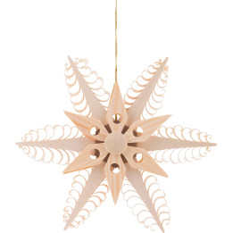 Christbaumschmuck Spanstern - 12 cm