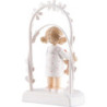 Flax Haired Children - Birthday Child with Easter Basket - 7,5 cm / 3 inch