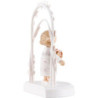 Flax Haired Children - Birthday Child with Roses - 7,5 cm / 3 inch