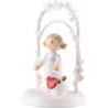 Flax Haired Children - Birthday Child with Mushrooms - 7,5 cm / 3 inch