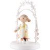 Flax Haired Children - Birthday Child with Christmas Flower - 7,5 cm / 3 inch
