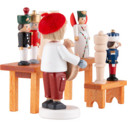 Flax Haired Children Toy Maker - 5 cm / 2 inch