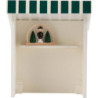 Flachshaarkinder Marktbude Spielzeugmacher - 8 cm