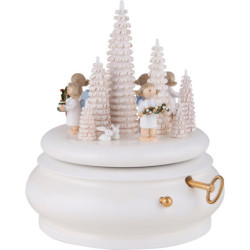 Music Box "White Christmas" - 15 cm / 5.9 inch