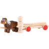 Horse Cart with Timber - 2 cm / 0.8 inch