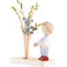 Flachshaarkinder Junge mit Koala - 5 cm