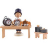 Flax Haired Children Clockmaker - 5 cm / 2 inch