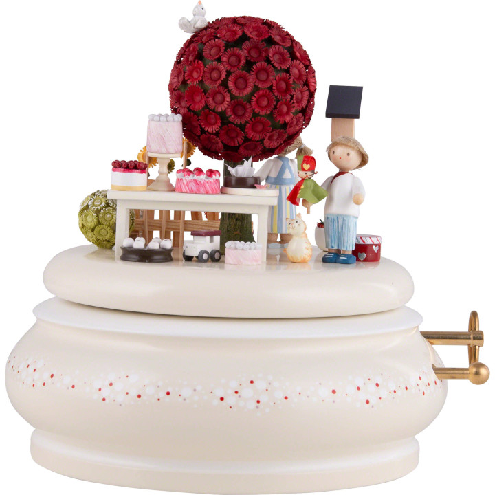Spieldose "Ein Sommertag II" - 18 cm