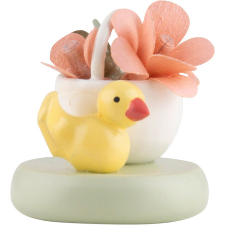 Rose Basket - pink - 2 cm / 0.8 inch