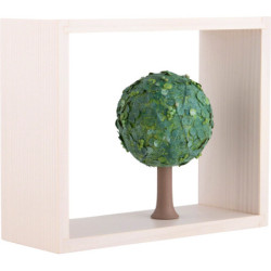 Apfelbaum im Rahmen - ohne Figuren - Sommer - 13,5 cm
