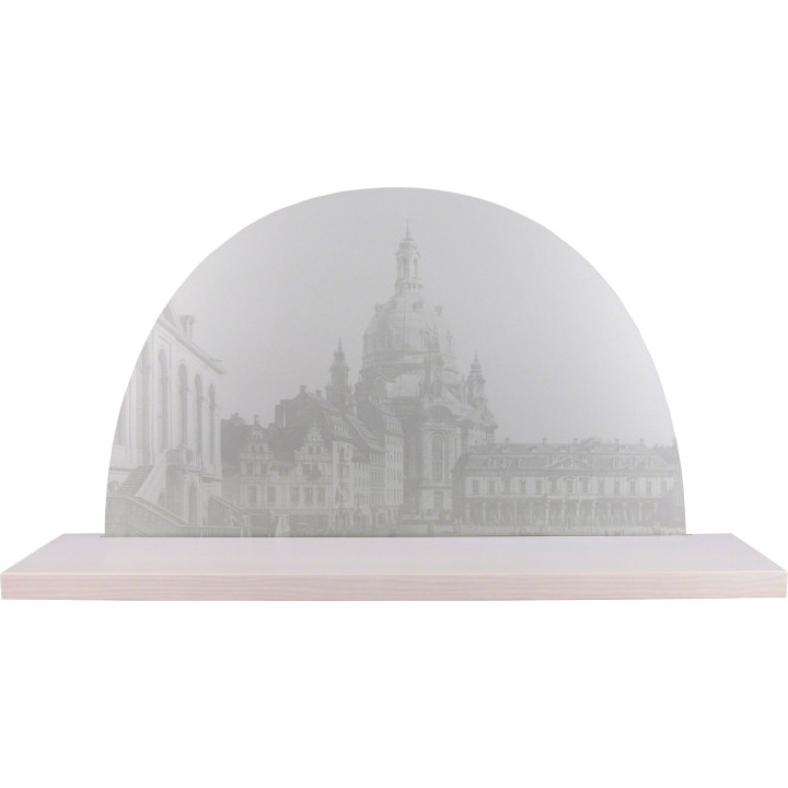 Gläserner Bogen "Dresden" - ohne Figuren - 33 cm