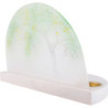 Glass Arch "Apple Tree in Summer" - without  Figurines - 28x17 cm / 11x6.7 inch